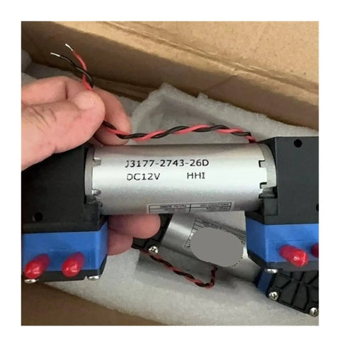 Oil-Free Diaphragm Vacuum Pump Da40Eedc-Th Dc12V 8W Air Pump. Low Noise Vibration For Filtration Degassing Automated Equipment Reliable Suction Control Clean Tidy Operations Wear-Resistant Design High Performance