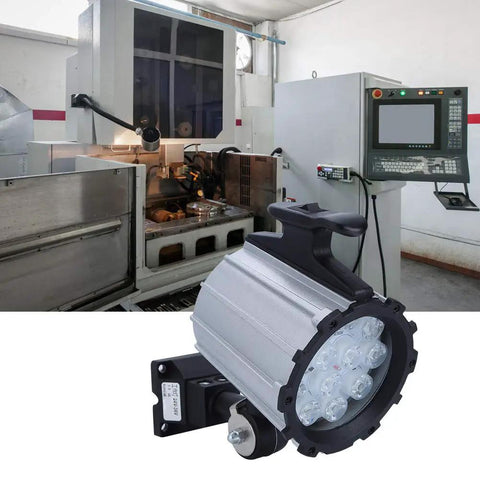 Heavy Duty 12W 24V Waterproof Led Shop Light Delivers Killer Flicker Free Glow And Rugged Aluminum Build Ideal For Cnc Mills Bench Drills And General Garage Projects Built Damn Tough For Reliable Daily Use in workshop.