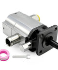 16GPM 2 Stage 3000 PSI Hydraulic Log Splitter Pump Aluminum Gear Drive For Wood Splitting with wrench and sealant tape
