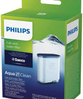 AquaClean Replacement Water Filter Bundle 4 Pack For Espresso Machines packaging with Philips branding