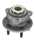Front view of Front Wheel Hub And Bearing Assembly For 4WD Ford Ranger And Mazda B3000 B4000 1998 1999 2000 5 Lug ABS Models