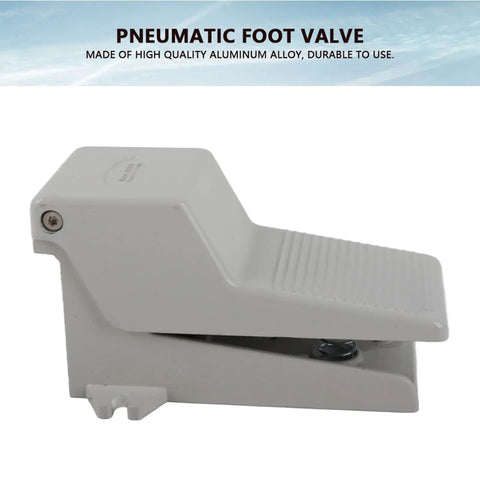 Pro Grade Rock Solid Aluminum G1/4 Two Position Five Way Pneumatic Foot Press Control Valve With Direct Acting Switch For No Sweat Workshop Setup And Reliable Air Tool Control