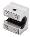4 Pack Aluminum Slider Linear Motion Ball Bearing Slide Block SBR10UU Pro Grade High Precision CNC Machine Tool Component For Aerospace Durable Aluminum Alloy Built To Deliver Smooth Operation Performance And Low Friction. aluminum linear slide block with ball bearing, silver SBR10UU style, CNC rail use