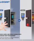 Comparison of USB Charger Wall Outlet with Type A and Type C Ports 15 Amp Duplex Receptacle vs standard outlet