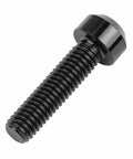 Titanium M6x25mm Torx Square Head Bolt Pack Of 5 In Black 6AL4V Grade 5 Titanium For Bikes Motorcycles And Cars 1mm Pitch