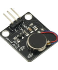 Two Pack PWM Vibration Motor Switch Module 5V DC For Arduino Mega 2560 R3 DIY Kit With 9000 RPM Minimum Silent Vibe Indicator Dual Vibration Motors Easy Connect For Prototyping And Microcontroller Projects black PCB with pin header and motor