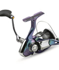 Regal LT Spinning Fishing Reel RGLT3000D CXH B with Air Rotor and ATD Drag, showing side view with ergonomic handle
