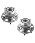 Set Of 2 Plug N Play Rear Wheel Hub Bearing Assemblies Replacement For Honda CRV 2007 2011 L4 2.4L And Acura RDX 2007 2012 L4 2.3L AWD