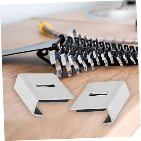 Mirror Clip Hardware Set For Frameless Mirrors And Tile Walls, Metal Wall Bracket Clips, Frameless Mirror Hanging Kit To Level Up Your Home Decor And Greenhouse Setup