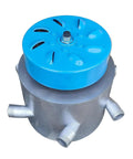 Beast 3000W Water Turbine Generator For Off Grid Outdoor Use Portable Micro Hydro System with blue top and PVC pipes