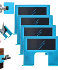 Magnetic Hinge Alignment Kit For Easy Drill Free Door And Cabinet Installations With A Precision Groove For Accurate Hole Positioning