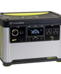 Yeti Portable Power Station 499 Watt Hour LiFePO4 Battery Water Resistant And Dustproof solar generator front panel view