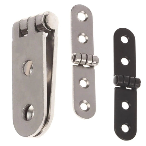 76 By 15 Mm 180 Degree Foldable Iron Hinges For Cabinets Desks And Wooden Boxes With Smooth Burr Free Edges Heavy Duty Build