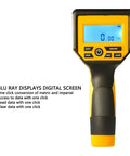 Yosoo Health Gear Digital Measuring Wheel With Backlit Display showing a digital screen with buttons for easy measurement.