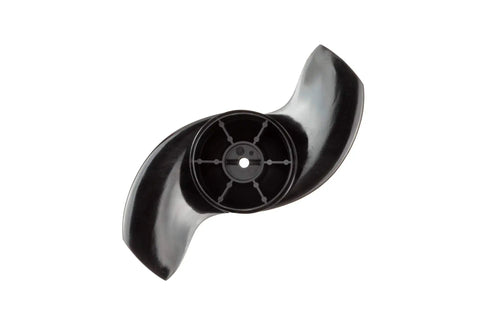 Pro Grade Katana Two Blade Propeller For Trolling Motors 10.25 Inch Diameter 3.5 Inch Hub Includes Prop Pin Nut And Washer Weedless Design Optimized For Shallow Open Water And Efficient Battery Use
