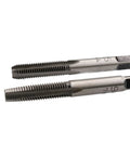 Boss Level M9 X1.25mm Metric Tap Set Made From Premium Hardened Tungsten Steel, two right hand thread cutting tools.