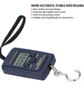 Portable electronic steelyard, hanging hook scale with digital display for accurate industrial use.