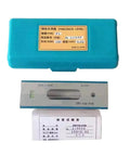 Heavy Duty Spirit Level Offering Hella Precise 0.02mm Measurements With Sturdy Construction And Crisp Vials For Quick Layouts and Reliable Performance On Any Job in a blue case.