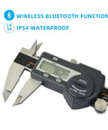 Digital Caliper Measuring Tool IP54 Waterproof Stainless Steel Electronic Caliper With Large LCD Display showing 76.2 mm