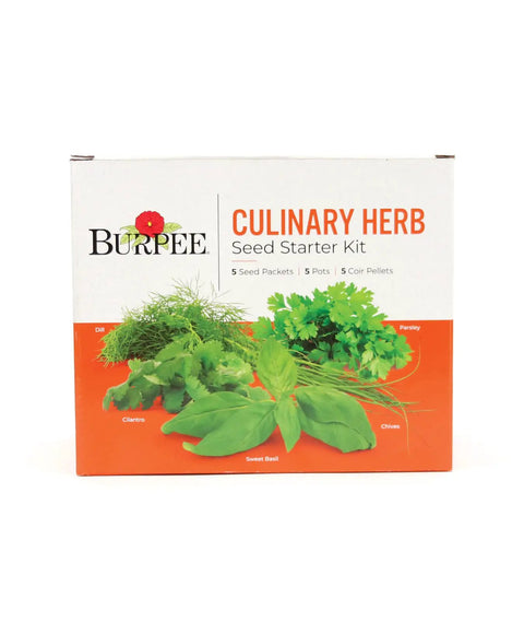 herb garden seed packets Indoor Herb Garden Starter Kit With Five Seed Packets ✓