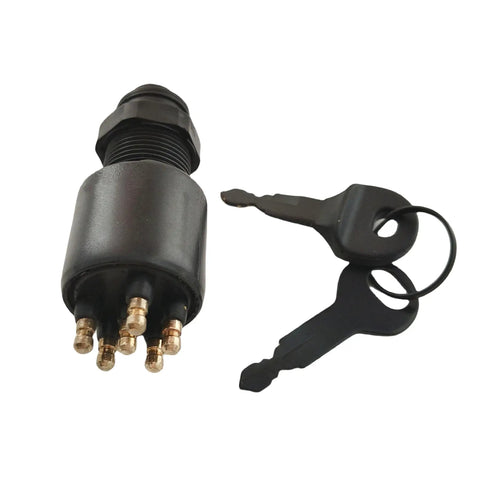 Boat Ignition Key Switch With Safety Lanyard Assembly For OMC Johnson Evinrude 40-200HP Outboard Motors Replacement 5005801 175974