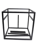 Rigid 2020 Aluminum Extrusion 3D Printer Frame Kit With Wicked Tight 6mm T Slots and Snug Connectors showing base structure and bars.