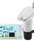 Wireless Ultrasonic Water Tank Level Meter With LCD Bar Graph, Temperature Sensor And High Low Alarm for easy monitoring