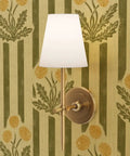 Top Shelf Dandelion Olive And Rich Gold Metallic Wallpaper Featuring A Luxe Fibrous Texture And That Premium Glow Everyone Loves Eco Certified Wallcovering Built Right Here In The Usa For Your Next Home Upgrade, with a white wall sconce.