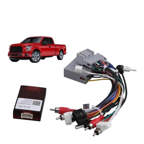 Upgrade Your Ride With This 16 Pin Wiring Harness Adapter Featuring XINPU XP Canbus Decoder for Ford F150 Raptor 2009-2014. 16 Pin connections.