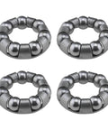 4 Pack Bike Ball Bearing Retainer Cage With 7 Balls For Front Wheel Bearing Bracket And Bicycle Repair Accessory One Quarter Inch Size