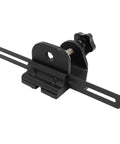 Side view of 3 In 1 Dowel Jig Kit For Woodworking With High Carbon Steel Construction, Adjustable Centerblock, Includes Five Sixteenths, Three Eighths, One Half Inch Drill Bits For Precise Furniture Assembly And Cabinet Building, Durable Anodized Finish.