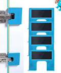 Magnetic Hinge Jig For Easy Door And Cabinet Installations No Drill Quick Setup And Accurate Guide For DIYers And Pros 4 Piece Set