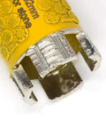 Close-up view of a 1 3/8 inch diamond core drill bit for stone and granite with dot protection, electroplated for dry or wet use.
