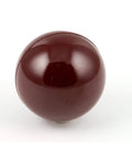 Red Knob Ball Handle Z012691 OEM Replacement Part For Commercial Foodservice Equipment showing side view on white background