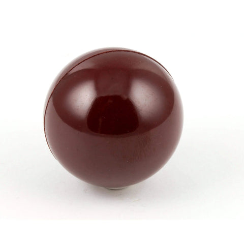 Red Knob Ball Handle Z012691 OEM Replacement Part For Commercial Foodservice Equipment showing side view on white background