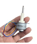 Compact Mini Linear Actuator Running Like A Dream With Precise 20 Millimeter Travel and Dependable Two Phase Four Wire Stepper Motor in hand.