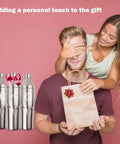 Boss Level Heavy Duty Double Wall Vacuum Insulated Cocktail Shaker Bottle Chills Your Favorite Sips Fast features monogrammed initials, held as a gift.