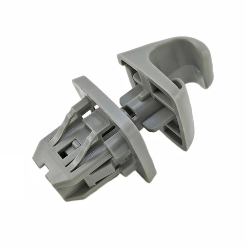 Two Pack Sun Visor Bracket Clips Holder For Toyota Camry Corolla Highlander RAV4 And More OE Grade Durable Sun Visor Retainer in gray