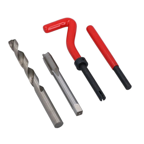 Get Your Threads Fixed Up Right With This M10 By 1.25mm Helicoil Thread Repair Kit That Includes Inserts For Creating Stronger Internal Threads In Soft Materials Comes Complete In A Blow Molded Case Perfect For Diy And Pro Mechanics
