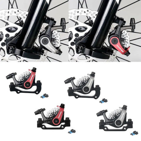 Beast Mode Mountain Bike Front Disc Brake Kit With Twin Piston Mechanical Caliper And Machined Aluminum Body Built Tough For Electric Bikes