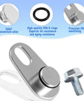 Beefed Up Supercharger MAP Vacuum Port Sealing Cap For GM LSA LS9 LT4 LS LQ4 LSX Engines, aluminum alloy intake port seal