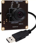 Global Shutter USB Camera Module With 90FPS High Speed 1920x1200 2MP AR0234 UVC Webcam Board with USB cable