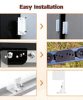 Door Tune-Up Kit For Arrow Shed Sliding Doors Full Replacement Set With 4 Lower Door Guides, 4 Door Slides, 2 Door Handles
