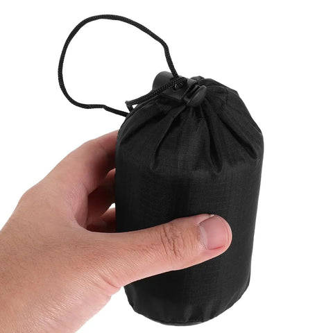 Two Pack Waterproof Rain Gear Storage Bags With Drawstring Pouches For Quick Access Rain Poncho Organizer For Cycling Hiking Camping And Travel