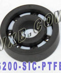 6200 Full Ceramic Bearing Silicon Carbide 10x30x9 SiC - VXB Ball Bearings