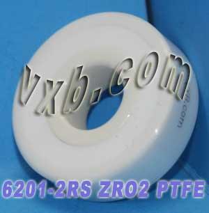 6201-2RS Full Ceramic Sealed Bearing 12x32x10 ZrO2 - VXB Ball Bearings