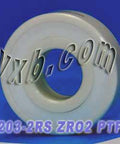 6203-2RS Full Ceramic Sealed 17mm Metric ZrO2 Bearing - VXB Ball Bearings