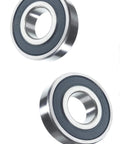 6203-2RS Sealed Bearing With Double Seal For Superior Grease Retention And Impurity Protection, 1-9/16 Inch OD, 21/32 Inch ID