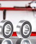 Two Pack 6204-2RS Lawn Mower Spindle Ball Bearing Set Heavy Duty With 0.787 Inch Inner Diameter