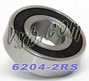 6204-2RS Sealed Bearing 20x47x14 - VXB Ball Bearings